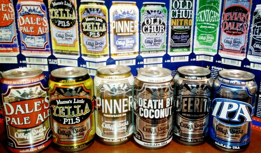 Oskar Blues Cans