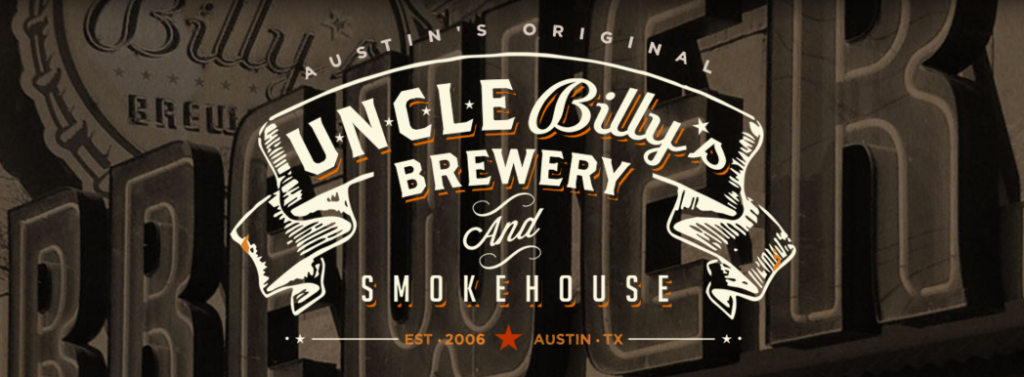 Logo for Uncle Billy's Brewery and Smokehouse