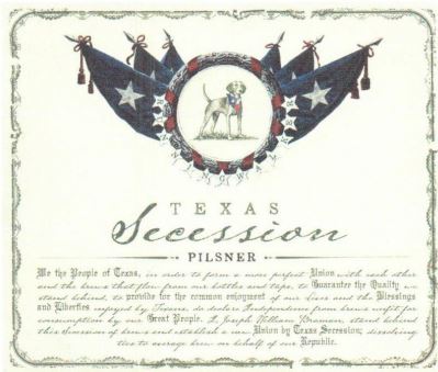 braman secession pilsner TABC Label and Brewery Approvals April 1 2016