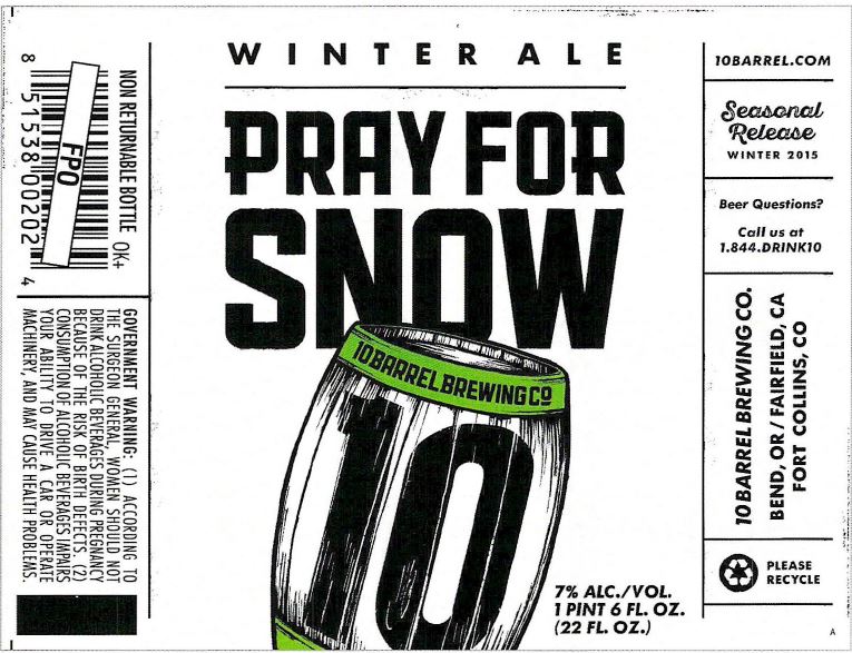 elysian pray for snow