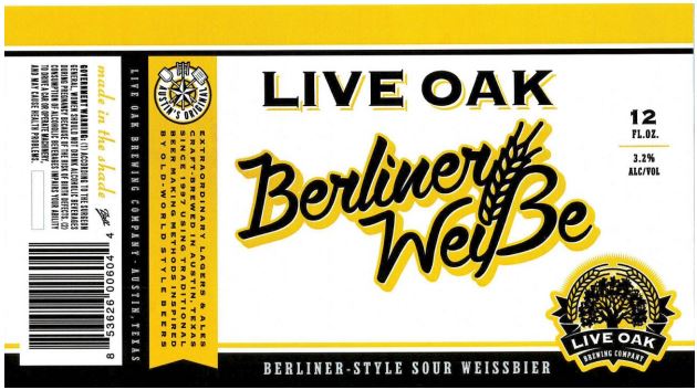 live oak berliner weisse