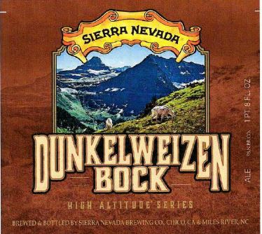 sierra nevada dunkeweizen bock