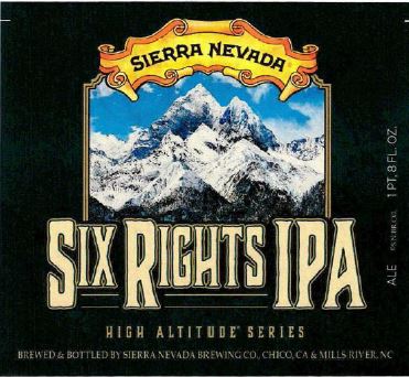 sierra nevada six rights ipa