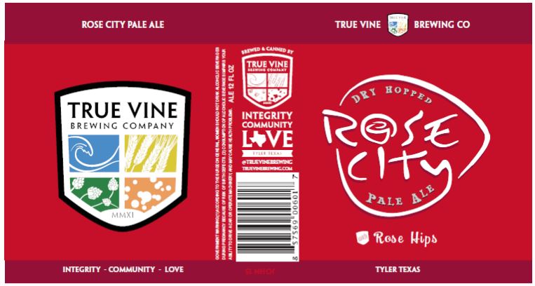 true vine rose city
