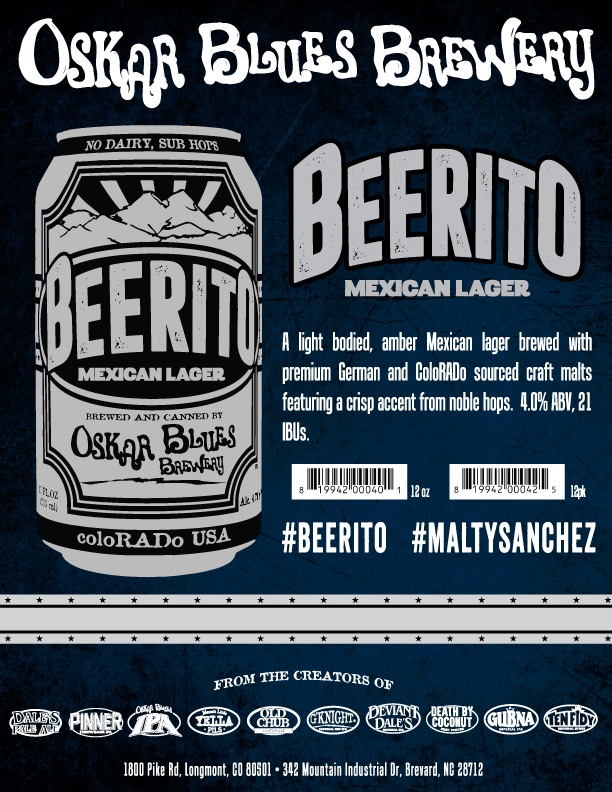 Oskar Blues Beerito