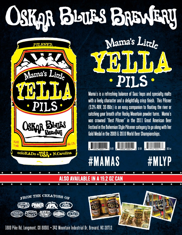 Oskar Blues Mamma LYP