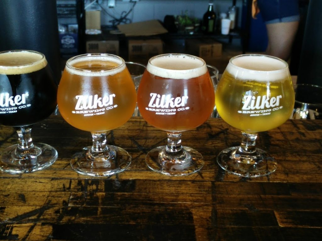 Zilker Brewing beers