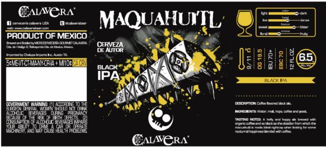 calavera maquahuitl