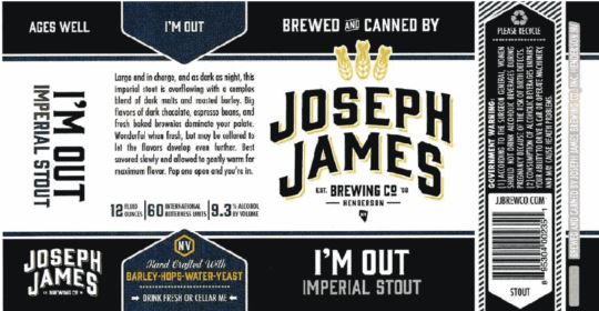 joseph james imperial stout