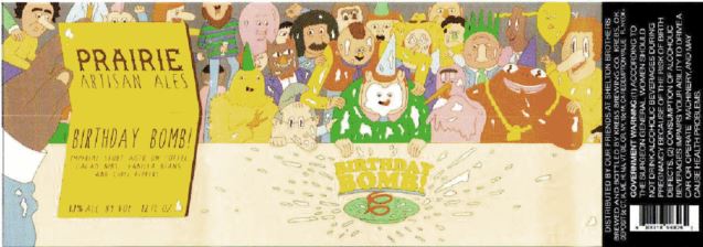 prairie birthday bomb