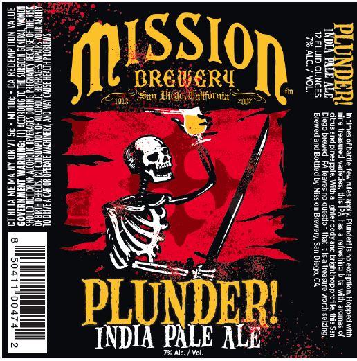 mission plunder ipa