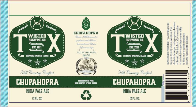 twisted x chupahopbra