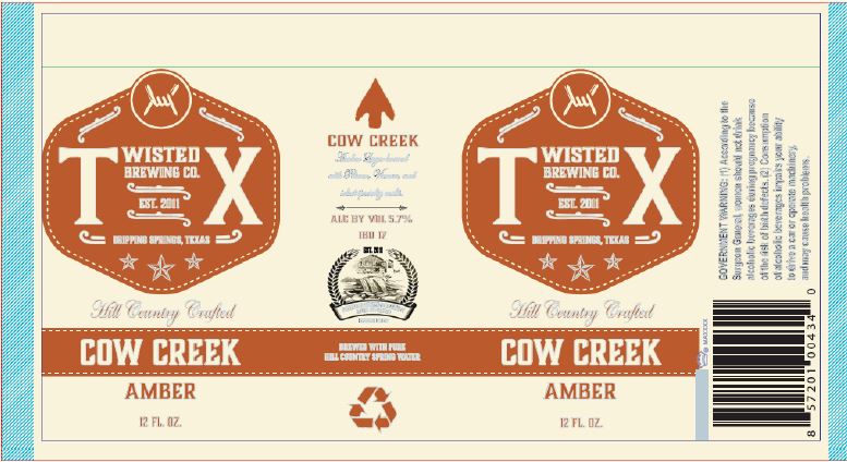 twisted x cow creek