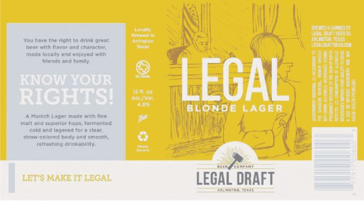 legal draft blonde