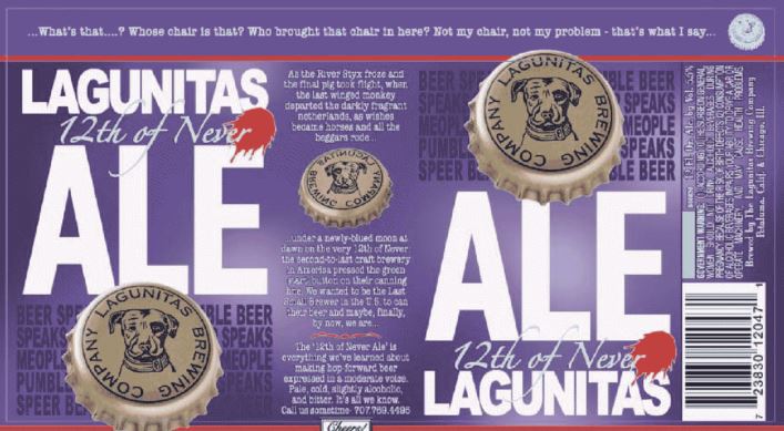 lagunitas 12th of never
