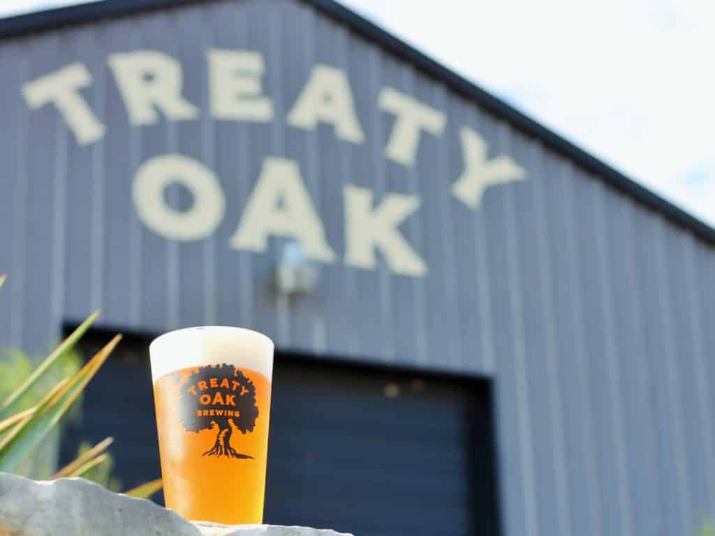 Treaty Oak Brewing Pint