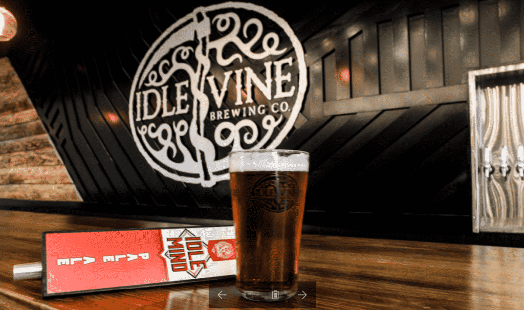 Idle Mind Pale Ale Idle Vine Brewing Company - Texas Craft Brewery Profile