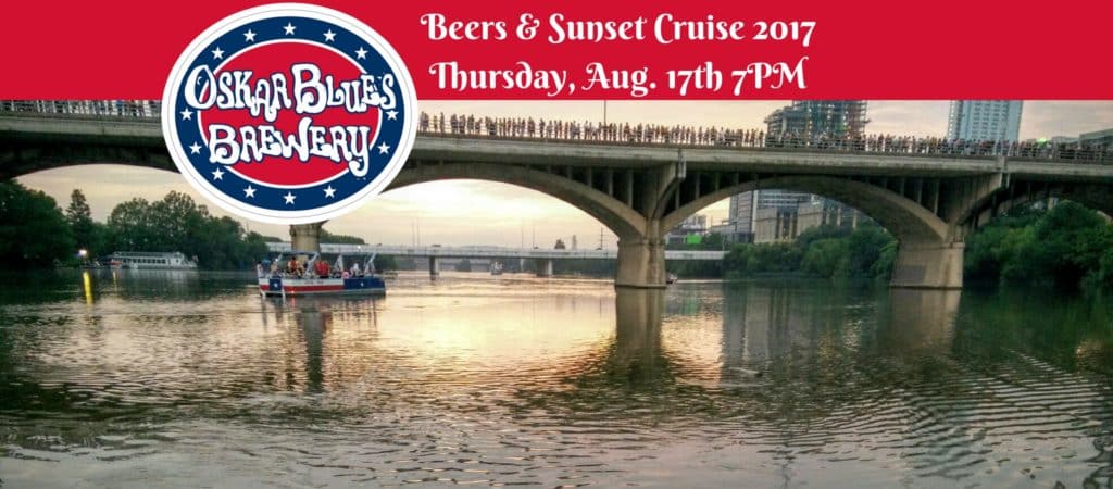 Beers & Sunset Cruise Aug 17th 7PM 2017