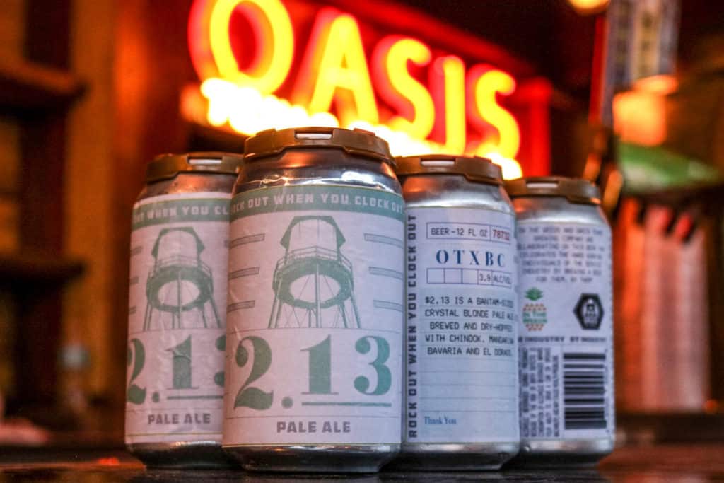 In The Weeds and Oasis Texas Brewing Release Collaboration Pale Ale