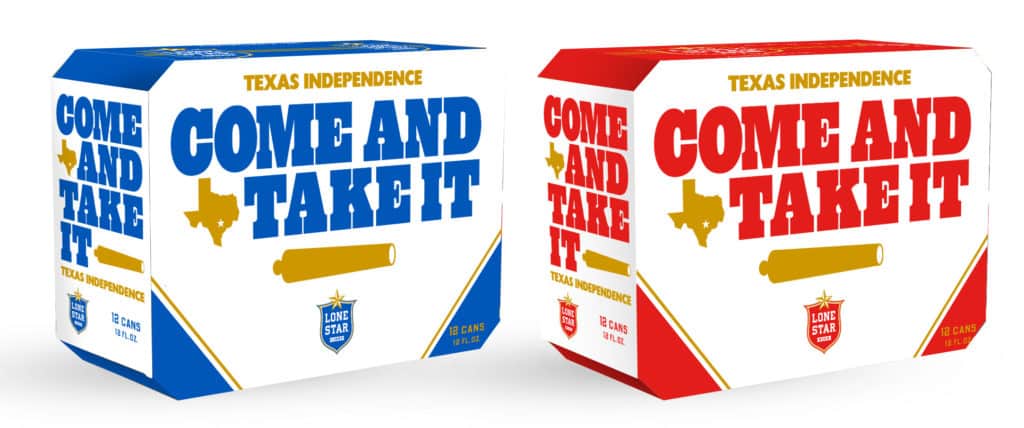 Celebrates Texas Independence Day with Lone Star's “Come and Take It”