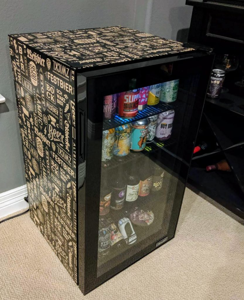 NewAir "Beers of the World" Custom Designed 126-Can Beer Fridge