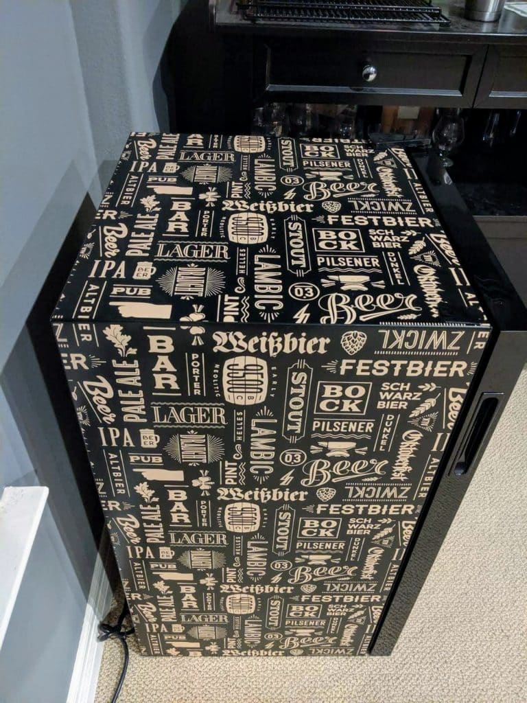 NewAir "Beers of the World" Custom Designed 126-Can Beer Fridge