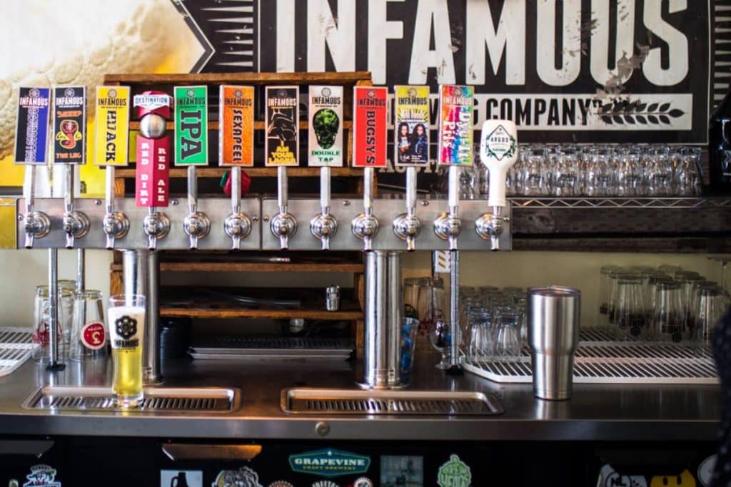 Visit Infamous Brewing in Lake Travis