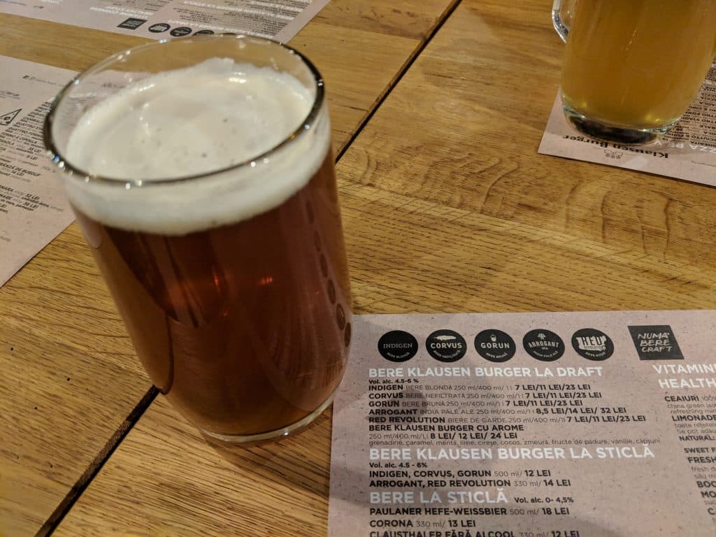 Finding Craft Beer in Romania
