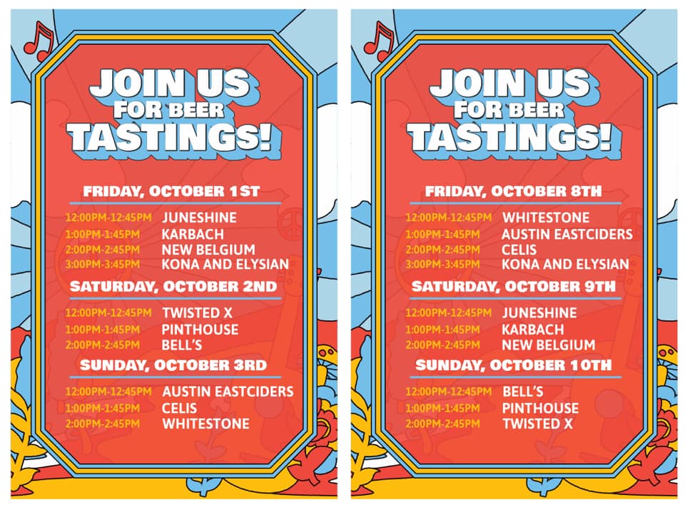 ACL Festival Beer Hall