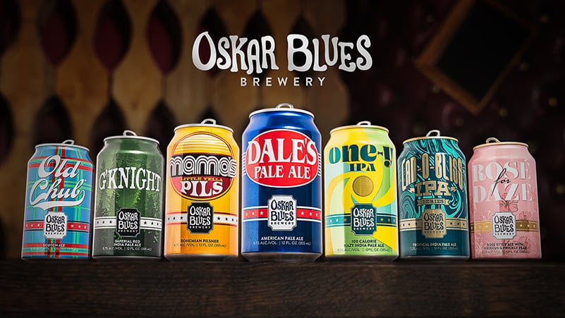 Oskar Blues Brewery, Including the Original Craft Beer in a Can, Gets New Look