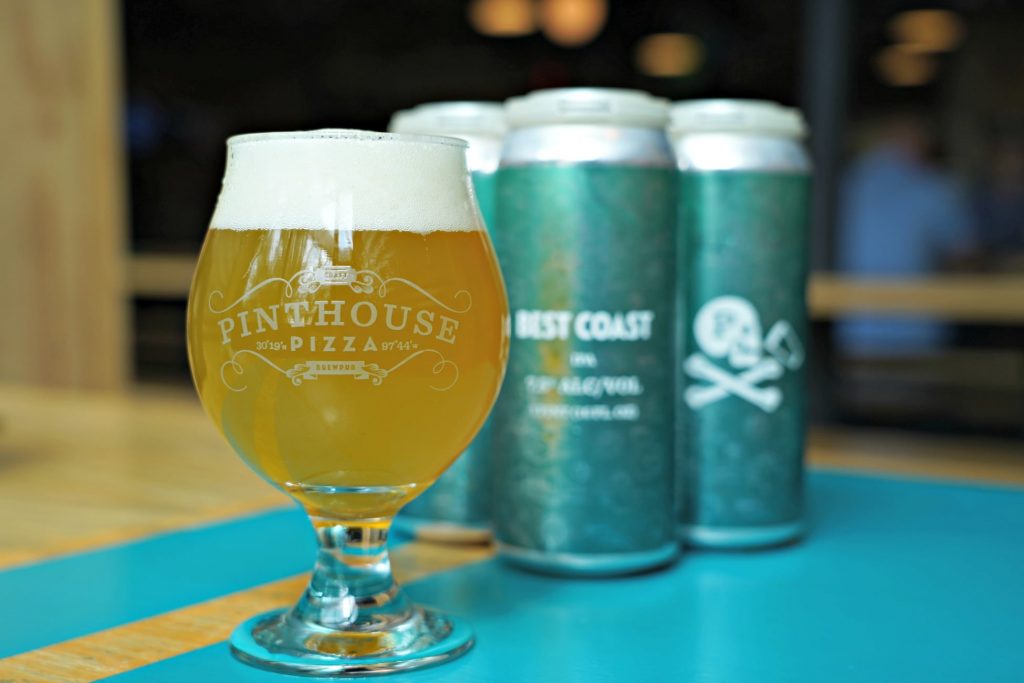 Best Coast IPA Pinthouse Pizza