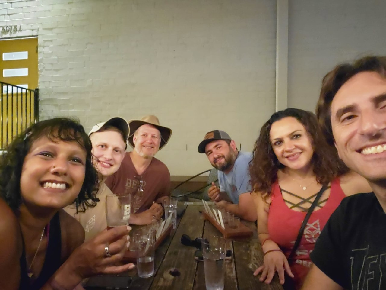 Brewery Travels (Joel Geier) and friends at the Brewtorium