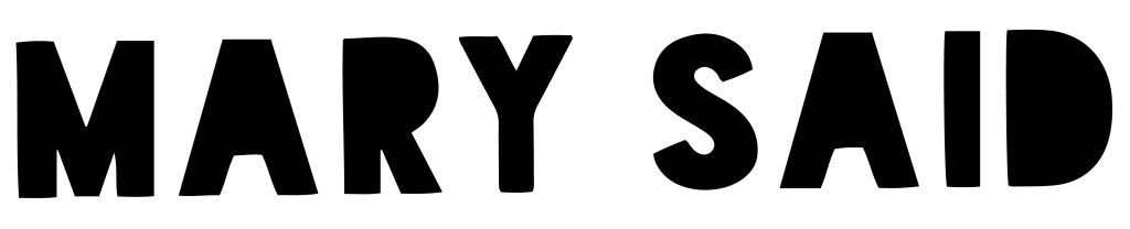 Mary_Said_logo_black_isolated_on_white_bar