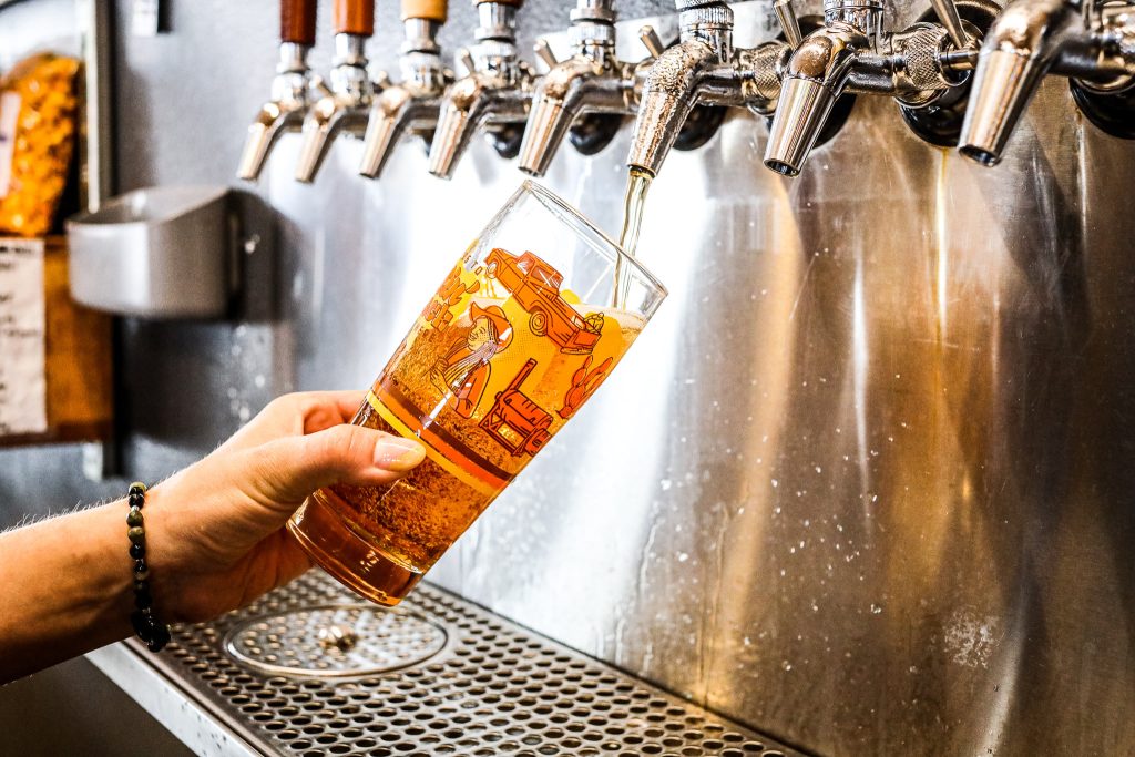 Small Business Saturday limited edition glassware. Photo courtesy of the Texas Craft Brewers Guild