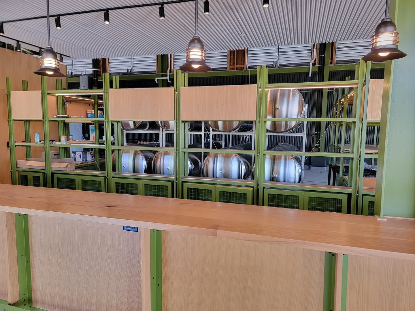 Old Gregg Brewing Unfinished Bar