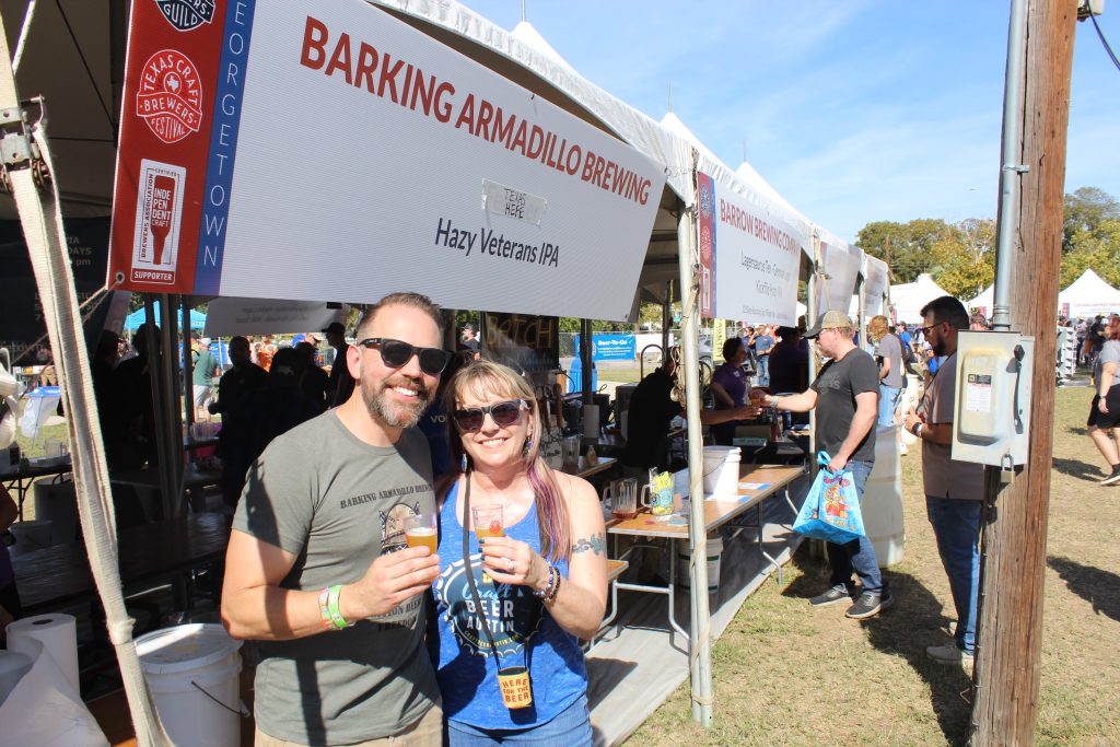 Jacob (Owner of Barking) Having a Beer w/Pam