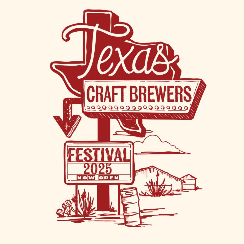 Texas Craft Brewers Festival Logo 2025
