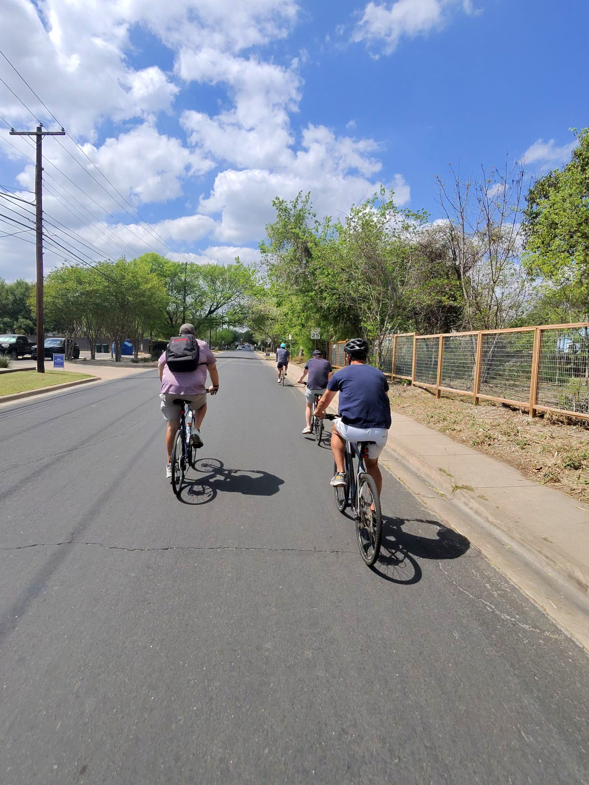 Coasting down Houston Street